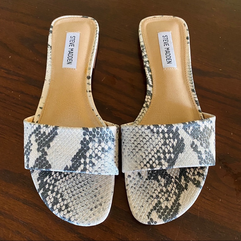 Steve Madden sandals 🐍